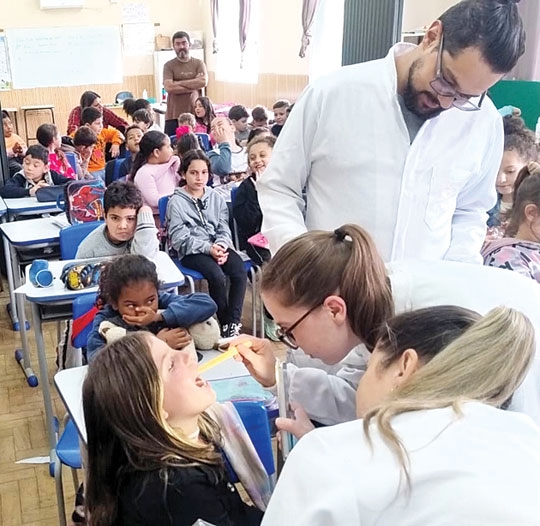 Saúde na Escola Milton da Cruz