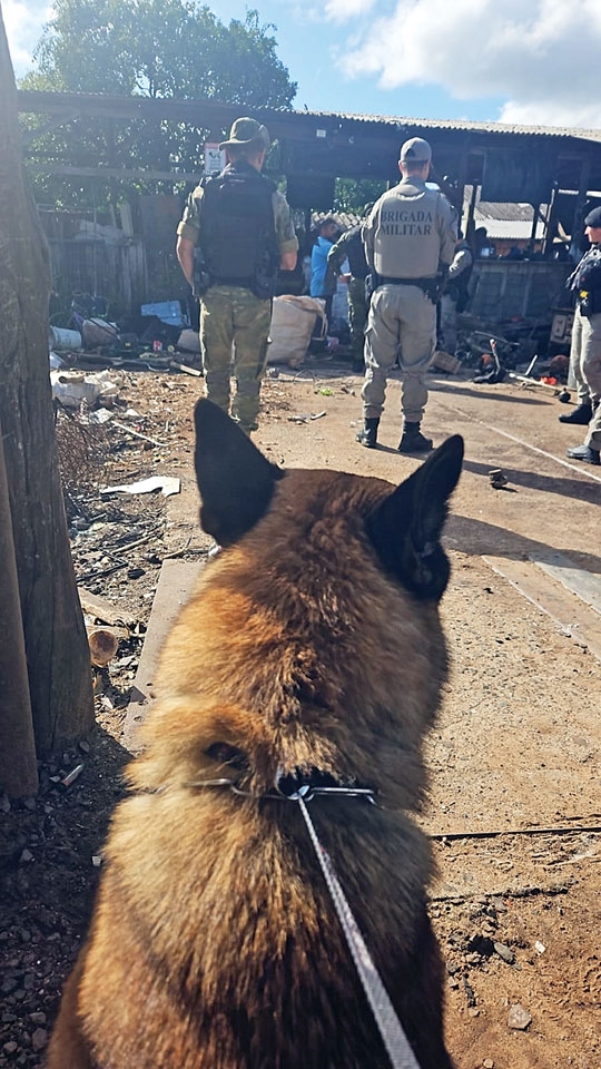 Operação da BM combate furto de cobre