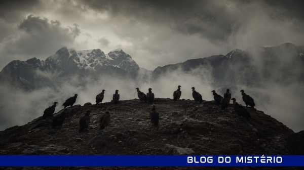 O chocante funeral tibetano