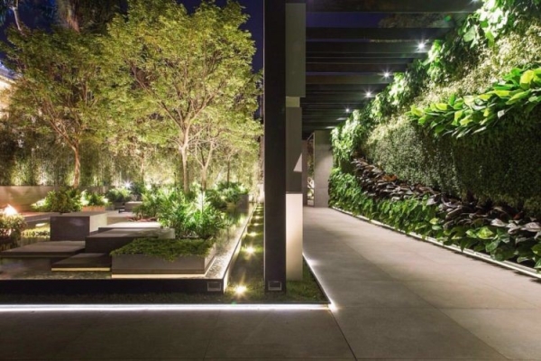 Iluminação de jardim!