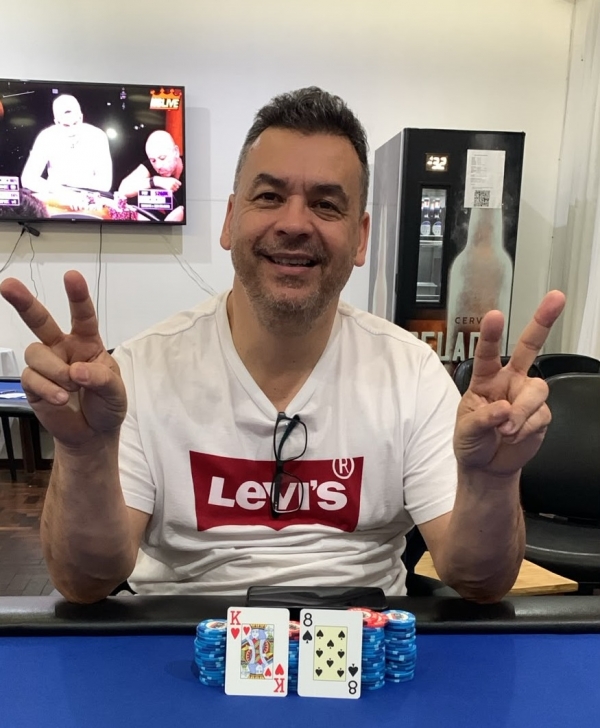 Chiquinho Fardin vence pela quinta vez no pôquer