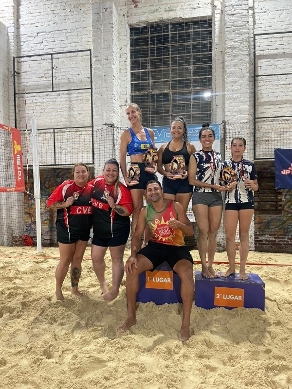 Marilia e Sandra são campeãs no vôlei de praia