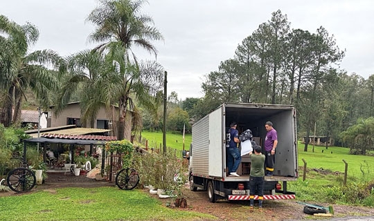 Sobe para 40 os atingidos pela enchente