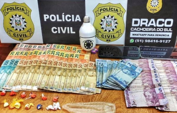 Três suspeitos de tráfico são presos em operações da Polícia Civil 