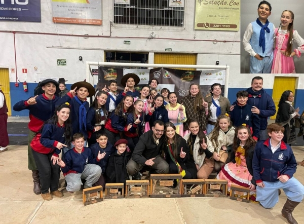 CTG Os Gaudérios conquista oito prêmios em Caçapava do Sul