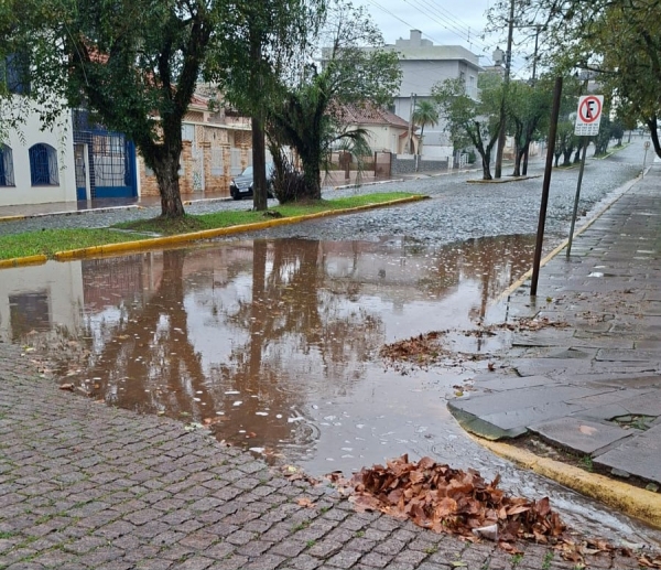 Ventos chegaram a 55 quilômetros por hora em Cachoeira do Sul