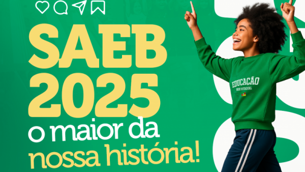 Provas do Saeb 2025 serão nos dias 20 e 31 de outubro