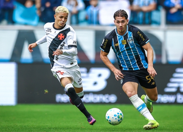 Grêmio leva virada do Vasco e fica com pontuação de Z-4