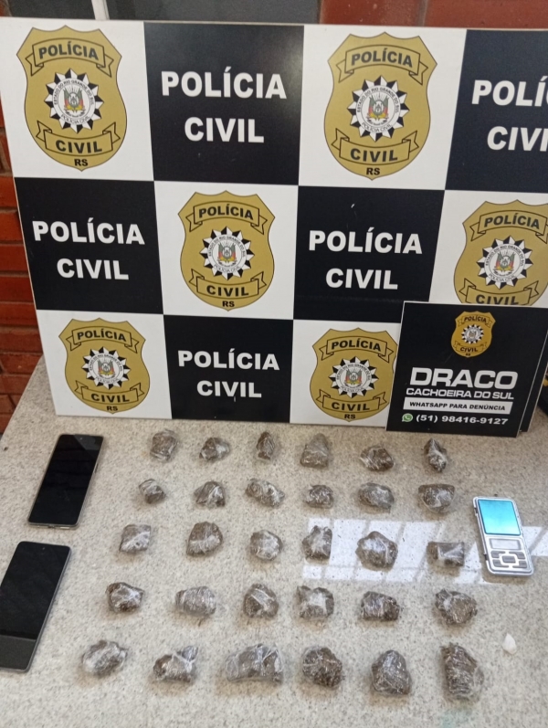 Suspeito de tráfico é preso no Bairro Marina