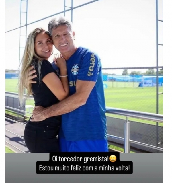 Renato Portaluppi anuncia retorno ao Grêmio
