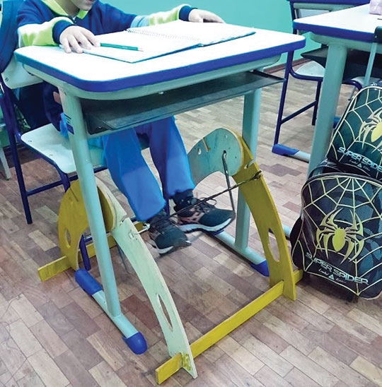 Tem Balanço dos Pés na rede municipal de ensino