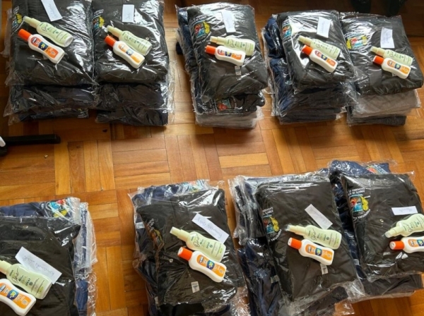 Agentes de endemias ganham uniformes em Cachoeira