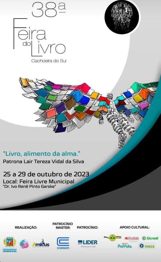 38 ª Feira do Livro Cachoeira do Sul