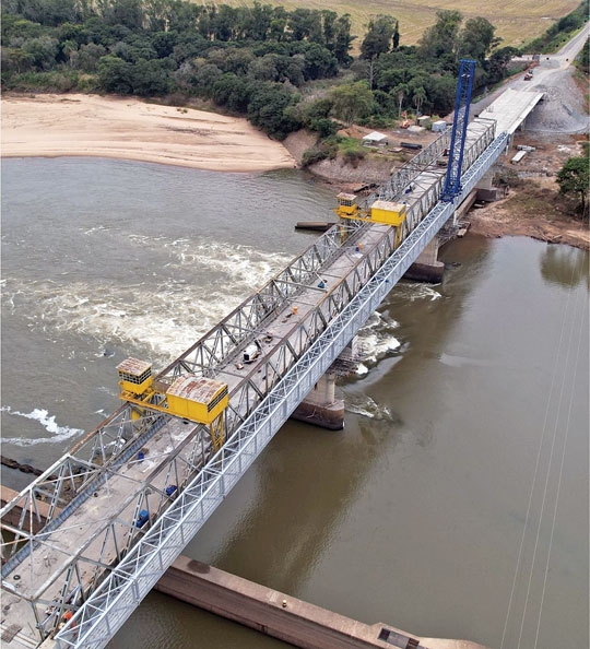 Obra da Ponte do Fandango avança