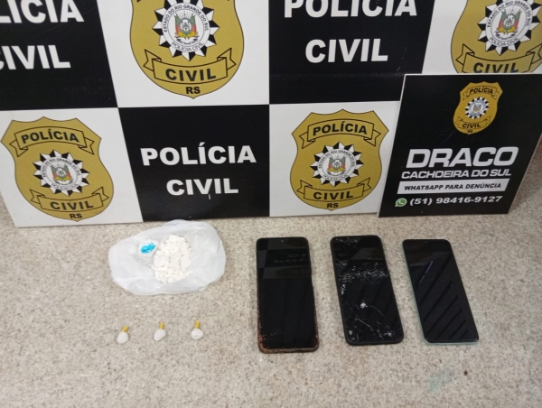 Dois suspeitos de tráfico foram presos em operação na zona norte 