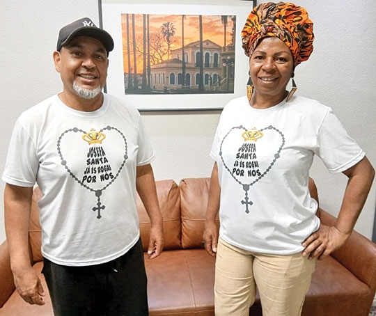 Procissão para Santa Josefa