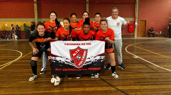 Alta Voltagem é campeão de futsal feminino em Vera Cruz