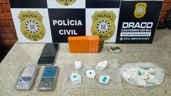 Suspeito é preso com cocaína no Ponche Verde