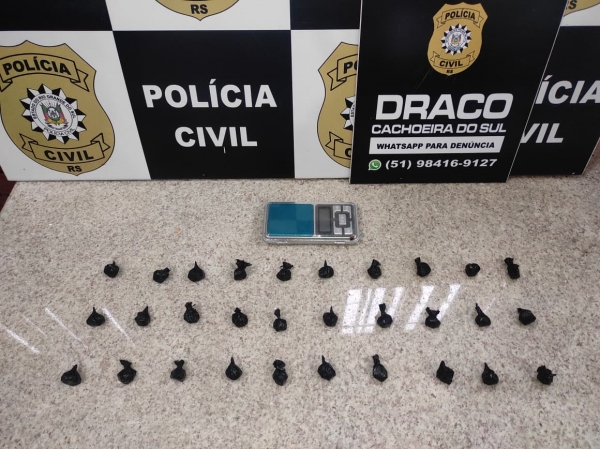 Polícia Civil prende suspeito de tráfico no Bairro Marina 