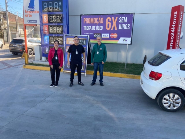 Edecon realiza vistorias nos postos de combustíveis