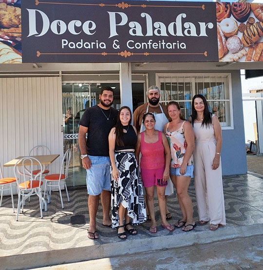 Mulher empreendedora na Padaria Doce Paladar