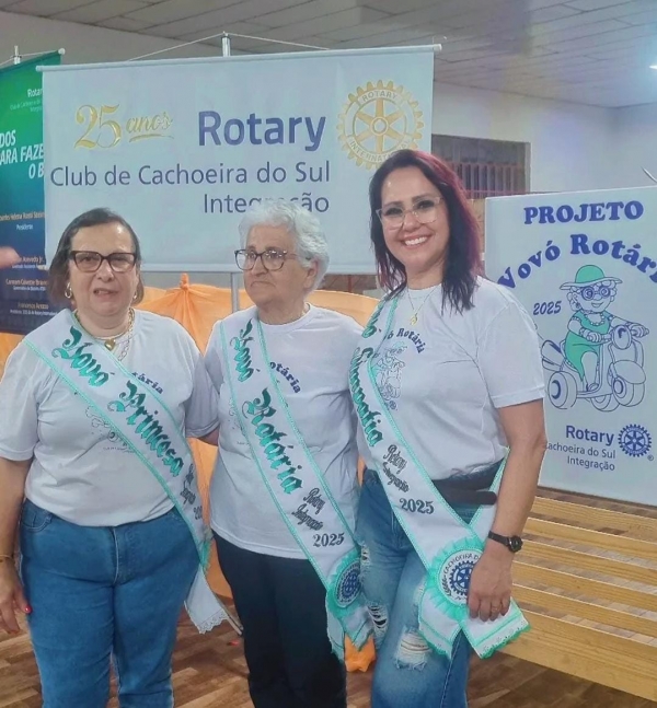 Juracema Nascimento Moreira é a Vovó Rotária 2025