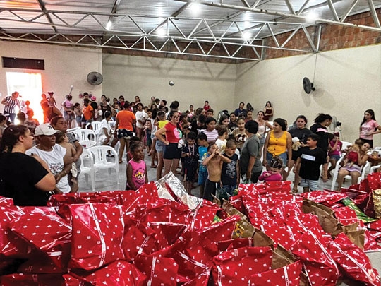 Igreja Quadrangular leva o Natal até o Cristo Rei