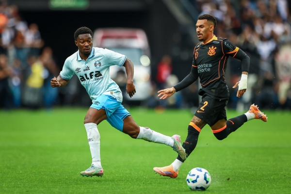 Grêmio perde por 2 a 0 para o Corinthians