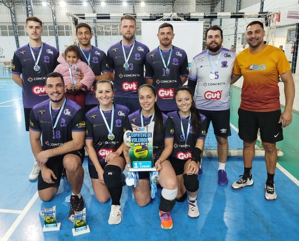 Torneio misto de vôlei movimento 14 times na Ulbra