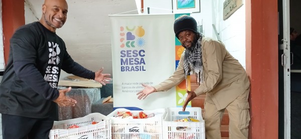 Todo alimento arrecadado será direcionado para o projeto Mesa Brasil do Sesc.