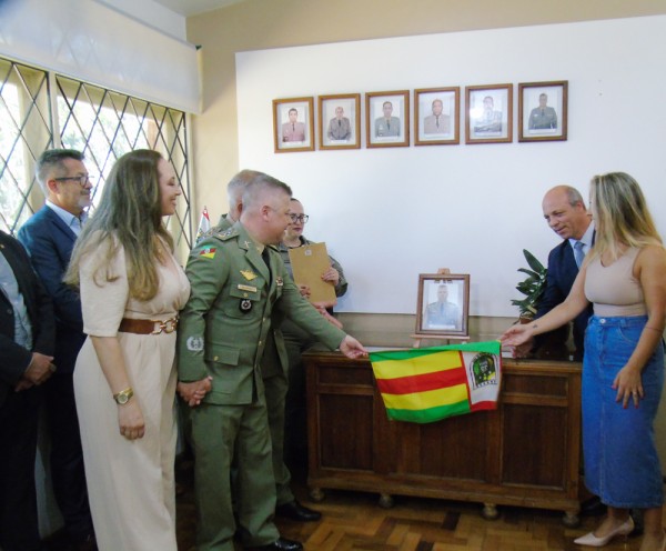 Mori teve fotografia inaugurada na galeria de comandantes